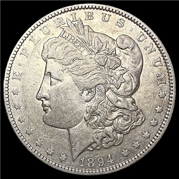 1894-O Morgan Silver Dollar NEARLY UNCIRCULATED