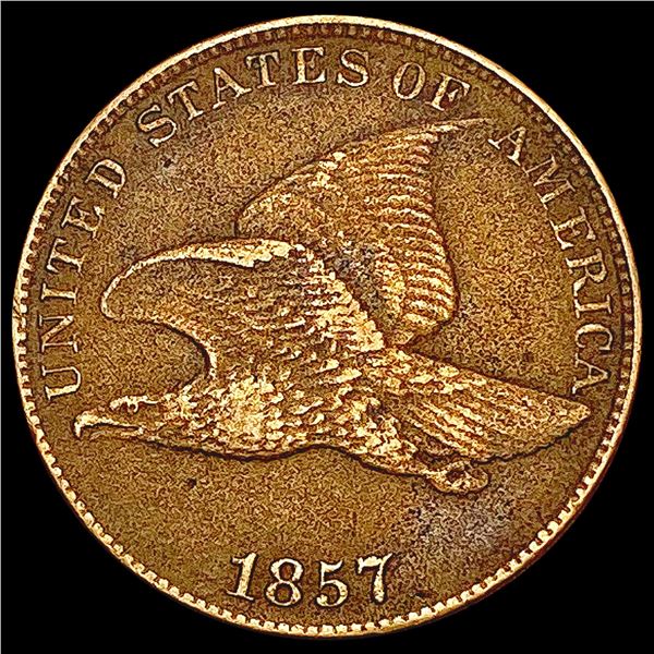 1857 Flying Eagle Cent CLOSELY UNCIRCULATED