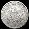 Image 2 : 1853 Arws & Rays Seated Liberty Half Dollar CLOSELY UNCIRCULATED