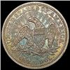 Image 2 : 1853 Arws & Rays Seated Liberty Quarter CLOSELY UNCIRCULATED