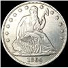 Image 1 : 1864-S Seated Liberty Half Dollar CLOSELY UNCIRCULATED