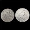 Image 2 : [2] Peace SilveDollars [1925-S, 1935-S] CLOSELY UNCIRCULATED