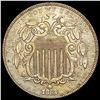 Image 1 : 1868 Shield Nickel CHOICE AU