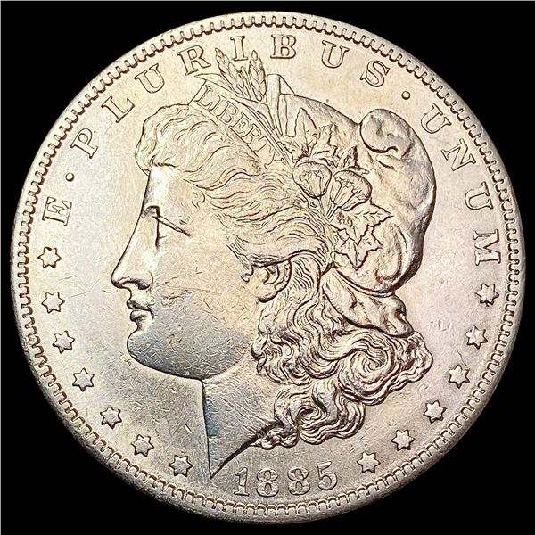 1885-S Morgan Silver Dollar CLOSELY UNCIRCULATED