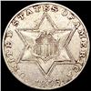 1856 Silver Three Cent LIGHTLY CIRCULATED