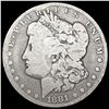 1881-CC Morgan Silver Dollar NICELY CIRCULATED