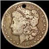 Image 1 : 1890-CC Morgan Silver Dollar NICELY CIRCULATED