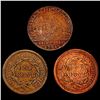 Image 2 : 1794-1855 Varied Date US and Foreign Copper Coins [3 Coins] LIGHTLY CIRCULATED