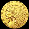 Image 1 : 1908 $2.50 Gold Quarter Eagle UNCIRCULATED