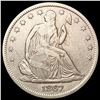 Image 1 : 1867-S Seated Liberty Half Dollar CLOSELY UNCIRCULATED