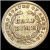 Image 2 : 1838 Seated Liberty Half Dime CLOSELY UNCIRCULATED