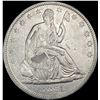 1861-O Seated Liberty Half Dollar NEARLY UNCIRCULATED