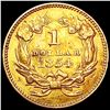 Image 2 : 1854 Rare Gold Dollar CLOSELY UNCIRCULATED