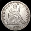 Image 1 : 1876-CC Seated Liberty Quarter CLOSELY UNCIRCULATED