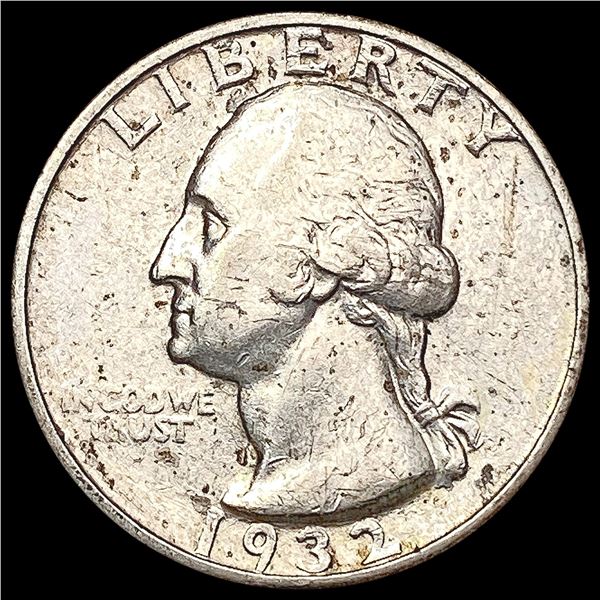 1932-S Washington Silver Quarter CLOSELY UNCIRCULATED