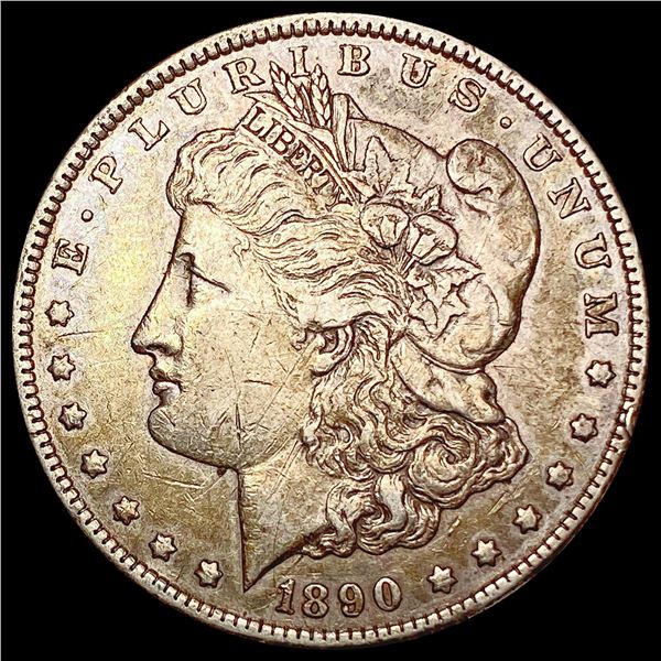 1890-CC Morgan Silver Dollar CLOSELY UNCIRCULATED