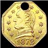 Image 1 : 1872 Octagonal California Gold Quarter HIGH GRADE