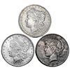 Image 1 : [3] 1883-1934 US Silver Dollars HIGH GRADE