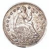 1854 Arws Seated Liberty Dime CHOICE AU