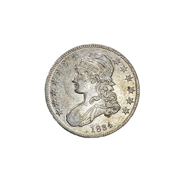 1834 Capped Bust Half Dollar CLOSELY UNCIRCULATED