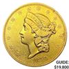 Image 1 : 1850-O $20 Gold Double Eagle CLOSELY UNCIRCULATED