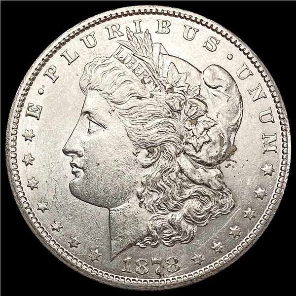 1878-CC Morgan Silver Dollar CHOICE AU