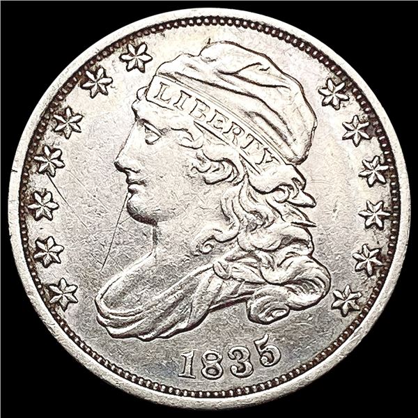 1835 Capped Bust Dime CLOSELY UNCIRCULATED