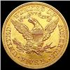 Image 2 : 1880 $5 Gold Half Eagle CHOICE AU