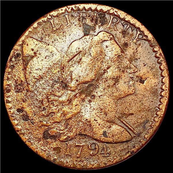 1794 Liberty Cap Large Cent NICELY CIRCULATED