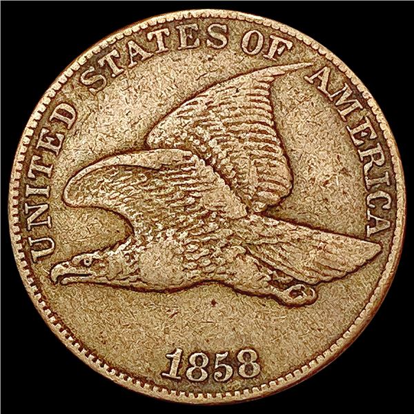 1858 Flying Eagle Cent LIGHTLY CIRCULATED