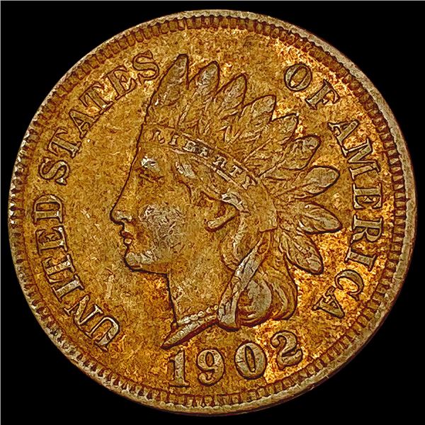 1902 Indian Head Cent CLOSELY UNCIRCULATED