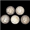 Image 1 : 1905-1903 Barber Dime Collection [5 Coins] HIGH GRADE
