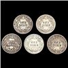 Image 2 : 1905-1903 Barber Dime Collection [5 Coins] HIGH GRADE