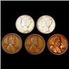 Image 1 : 1913-1930 US Coin Collection [5 Coins] HIGH GRADE