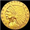 Image 1 : 1909 $2.50 Gold Quarter Eagle CLOSELY UNCIRCULATED