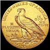 Image 2 : 1909 $2.50 Gold Quarter Eagle CLOSELY UNCIRCULATED