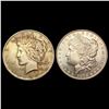 Image 1 : 1878-S, 1925 US Silver Dollar Collection [2 Coins] UNCIRCULATED