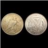 Image 2 : 1878-S, 1925 US Silver Dollar Collection [2 Coins] UNCIRCULATED