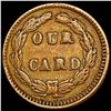 Image 2 : 1864 Our Card Civil War Token LIGHTLY CIRCULATED