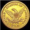 Image 2 : 1907 $2.50 Gold Quarter Eagle CHOICE AU