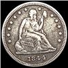 Image 1 : 1844 Seated Liberty Quarter LIGHTLY CIRCULATED