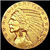 Image 1 : 1909-D $5 Gold Half Eagle NEARLY UNCIRCULATED