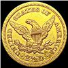 Image 2 : 1854 $2.50 Gold Quarter Eagle CLOSELY UNCIRCULATED