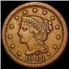 1848 Braided Hair Large Cent NEARLY UNCIRCULATED