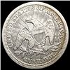 Image 2 : 1853 Arrows, Rays Seated Liberty Quarter LIGHTLY CIRCULATED