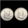 Image 1 : 1950-D, 1952-D Franklin Half Dollar Set [2 Coins] UNCIRCULATED