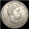 Image 1 : 1883 Kingdom of Hawaii Half Dollar LIGHTLY CIRCULATED