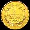 Image 2 : 1854 Rare Gold Dollar LIGHTLY CIRCULATED