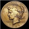 Image 1 : 1921 Silver Peace Dollar NICELY CIRCULATED