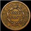 Image 2 : 1854 Braided Hair Large Cent CLOSELY UNCIRCULATED